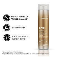 Joico K-PAK Daily Shampoo and Conditioner Set to Repair Damage, 10.1-Ounce