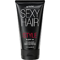 SexyHair Slept In Texture Cream 5.1 Oz - Lightweight Shine