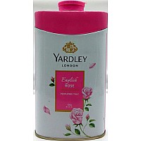 Yardley London English Rose Perfumed Deodorizing Talc Talcum Powder 100gm