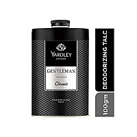 Yardley London gentleman Deodorising Talc Talcum Powder for Men 100gm