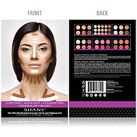 Shany The Mini Masterpiece 6 Layers Foundation Concealer Camouflage Contour Blush Palette