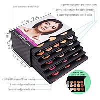 Shany The Mini Masterpiece 6 Layers Foundation Concealer Camouflage Contour Blush Palette