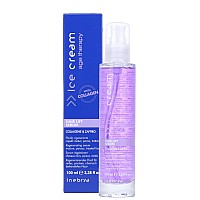 Inebrya Ice Cream Hair Lift Serum Collagene & Zaffiro Regenerating Serum Mature, Porous, Treated Hair with Collagen 3.38 Oz