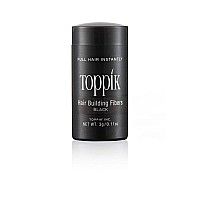 Toppik Hair Building Fibers Black 3G Fill In Fine Or Thinning Hair Instantly Thicker Fuller Looking Hair 9 Shades For Men Wom