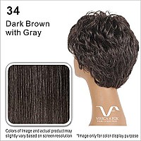 Vivica A. Fox H222-V Premium Human Hair, Ps Cap Wig In Color 34