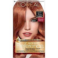 Loreal Superior Preference 7La Lightest Auburn Warmer 1 Each Pack Of 4