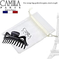 Camila Paris Cp117 French Large Hair Clips For Women Durable Styling Clips For Long Curly Wavy Hair With Strong Hold And No