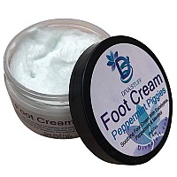 Diva Stuff Peppermint Piggies Soothing Foot Cream w/Eucalyptus, Peppermint & Menthol