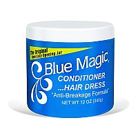 Blue Magic Conditioner Hairdress 12 Ounce Jar 354Ml 3 Pack