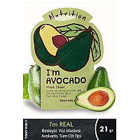 Tonymoly Im Real Avocado Nutrition Mask Sheet Pack Of 1