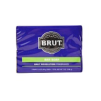 Brut 2 Piece Revolution Body and Face Soap Bars, 0.52 Pound