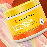 Alaffia Pure Unrefined Shea Butter, for All Skin Types, Unscented, 11 Ounce