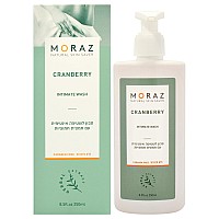 Moraz Cranberry Feminine Wash - 8.45 oz Intimate Cleanser