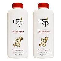 Maja Perfumed Talcum Powder-Talco Perfumado 7 oz. 2-PACK