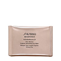 Shiseido Benefiance Wrinleresist24 Pure Retinol Express Smoothing Eye Mask 12 Packets X 2 Sheets