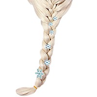 Anogol Wig Cap6 Hairpins Princess Wig Braided Women Blonde Cosplay Wig Long Blonde Princess Braided Wig Blonde Braid Long Whit