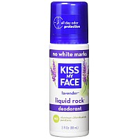 Kiss My Face Paraben Free Liquid Rock Rollon Deodorant Lavender 3 Fl Oz Pack Of 2