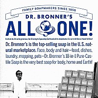 Dr Bronners Purecastile Liquid Soap Tea Tree 32 Ounce 2Pack Made With Organic Oils 18In1 Uses Acneprone Skin D