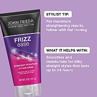 John Frieda Frizzease Straight Fixation Styling Creme 5 Oz 2 Pk