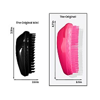 Tangle Teezer Original Detangler Brush Dry Wet Hair Brush For All Hair Types Pink Fizz