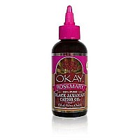 OKAY Jamaican Castor Oil 4oz - Hair & Skin Moisture, Cran