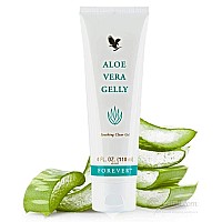 Forever Living Aloe Vera Gelly 100% Stabilized Aloe Vera Gel (2 Pack),4 Fl. Oz.