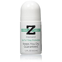 ZeroSweat Antiperspirant Deodorant clinical Strength Hyperhidrosis Treatment - Reduces Armpit Sweat 12 FlOz