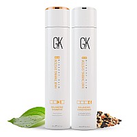 gK HAIR global Keratin Balancing Shampoo and conditioner Sets (101 Fl Oz300ml) For Oily & color Treated Hair Deep cleansing Ideal for Over-Processed and Environmentally Stressed Hair