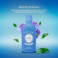 Perlier Blue Iris Foam Bath Natural Calming Aromatherapy Bubble Bath For Women And Men Rich Foaming Formula Provides Deep