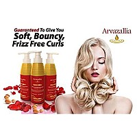 Arvazallia Ultra Curl Defining Cream with Argan Oil for Wavy and Curly Hair