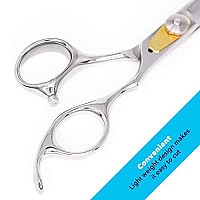 Equinox International, Professional Hair Scissors, Japanese Stainless Steel-Barber Hair Cutting Texturizing Thinning Razor Edge Series Teeth Shears for Men/Women/Kids/Salon & Home-6.5