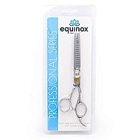 Equinox International, Professional Hair Scissors, Japanese Stainless Steel-Barber Hair Cutting Texturizing Thinning Razor Edge Series Teeth Shears for Men/Women/Kids/Salon & Home-6.5