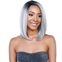 BobbiBoss Lace Front Wig - MLF-74 COPPER (1B - OFF BLACK)