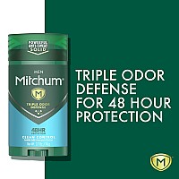 Mitchum Men Advanced Control Clean Control Invisible Solid 27 Oz Pack Of 4