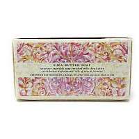 Greenwich Bay Trading Co. Shea Butter Soap, 12.9 Ounce, Rosewater & Jasmine, 3 Pack