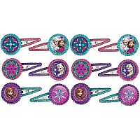 Hair Clip Favors 12 Pieces Disney Frozen Collection Party Accessory