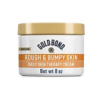 gold Bond Rough & Bumpy Daily Skin Therapy cream, 8 oz, With 7 Moisturizers & 3 Vitamins