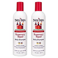 Fairy Tales Rosemary Repel Lice Shampoo - Daily Kids Shampoo for Lice Prevention in 12 Fl Oz (Pack of 2)