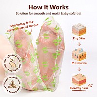 Purederm Exfoliating Foot Mask 3 Pack Regular Size Exfoliating Foot Masks For Cracked Feet Dry Skin Callused Feet