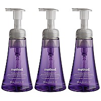 Method Foaming Hand Wash, French Lavender, 10 Fl Oz (Pack of 3)