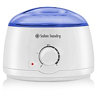 Salon Sundry Portable Electric Hot Wax Warmer Machine For Hair Removal Blue Lid