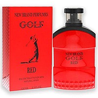 New Brand Golf Red EDT Spray for Men, 3.3 oz