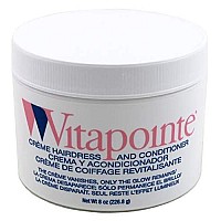 Vitapointe Creme Hairdress & Conditioner Jar 8 Ounce (235Ml) (2 Pack)