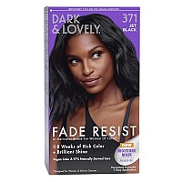 Dark Lovely Color 371 Jet Black 2 Pack