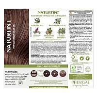 Naturtint Permanent Hair Color 6Gm Chocolate Brown Pack Of 6 Ammonia Free Vegan Cruelty Free Up To 100 Gray Coverage Lon