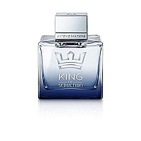 Antonio Banderas Perfumes - King Of Seduction - Eau De Toilette For Men - Long Lasting - Masculine, Intense And Energetic Fragrance - Bergamot And Apple Notes - Ideal For Day Wear - 34 Fl Oz