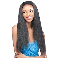 Outre Synthetic Hair Half Wig Quick Weave Annie, 1B