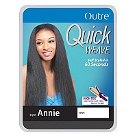 Outre Synthetic Hair Half Wig Quick Weave Annie1