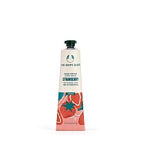 The Body Shop Strawberry Hand Cream For Normal Skin Vegan 1Fl Oz