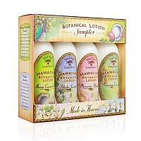 Island Soap And Candle Works Sampler Gift Set Scented Body Lotion For Men And Women Paraben Free Body Moisturizer Hydrating